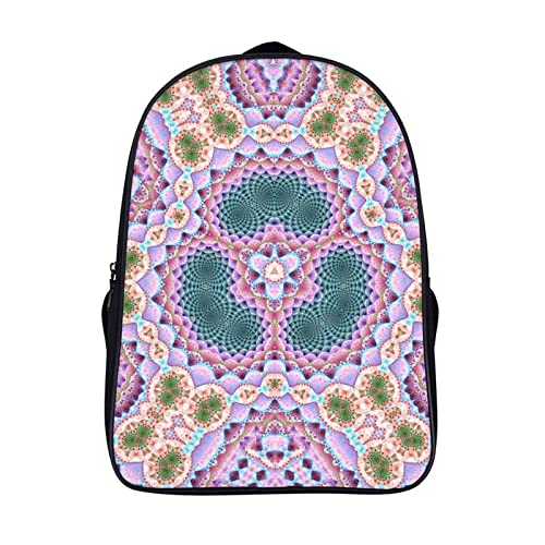 Mochila de moda artística infantil 40x28x16cm mochila de ocio juvenil 3D
