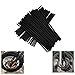 72pcs / lot Spoke Skins Covers Per cerchi da 19"-21", Universal Motocross Dirt Bike MX Enduro Off Road Wheel Rim Spoke avvolge protezioni Skins Covers - Nero