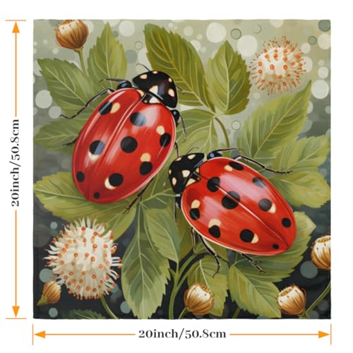 Servilletas de Tela Multicolor Set x6 50.5x50.5 cm miniatura 2