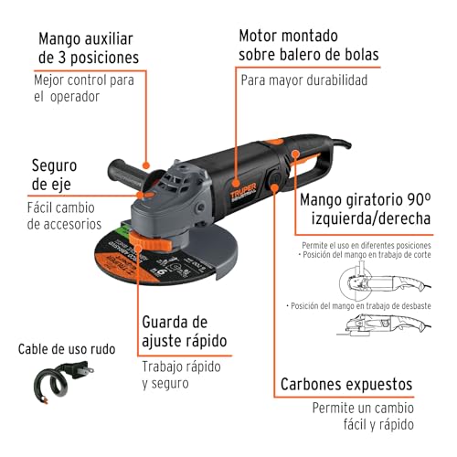 Esmeril Truper 7 pulgadas 14 Imagen adicional