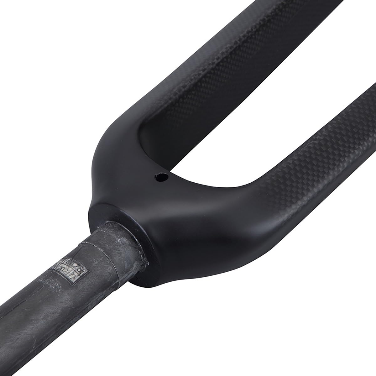 26" 27.5" 29" Fourche Rigide De Vélos De Montagne Fourche De Vélos en Carbone 1-1/8'' Tube Droit Fourche Avant VTT De Frein À Disque Libération Rapide 9 * 100mm QR