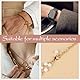 2 Stück Armband Anziehhilfe Armbänder Helfer Werkzeug Doppelseitige Armband Tragehilfen Schmuck Halskette Haken Halter Uhr Werkzeug Tragbare Armbänder Verschluss Schmuck Tragehilfe