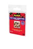 Scotch Self-Sealing Laminating Pouches, Glossy Finish, Wallet Photo Size 2 1/2 in x 3 1/2 in, 5 Pouches – view 2