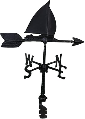 Montague Metal Products 24-Inch Weathervane with Sailboat Ornament
