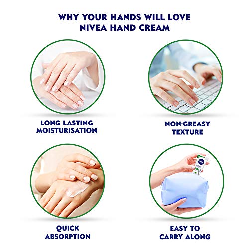 NIVEA Hand Cream, Refreshing Glycerin & Aloe Vera, 75ml - Image 4