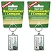 Price comparison product image Coghlan's Zipper Pull Thermometer/Compass,  &  (2-Pack)
