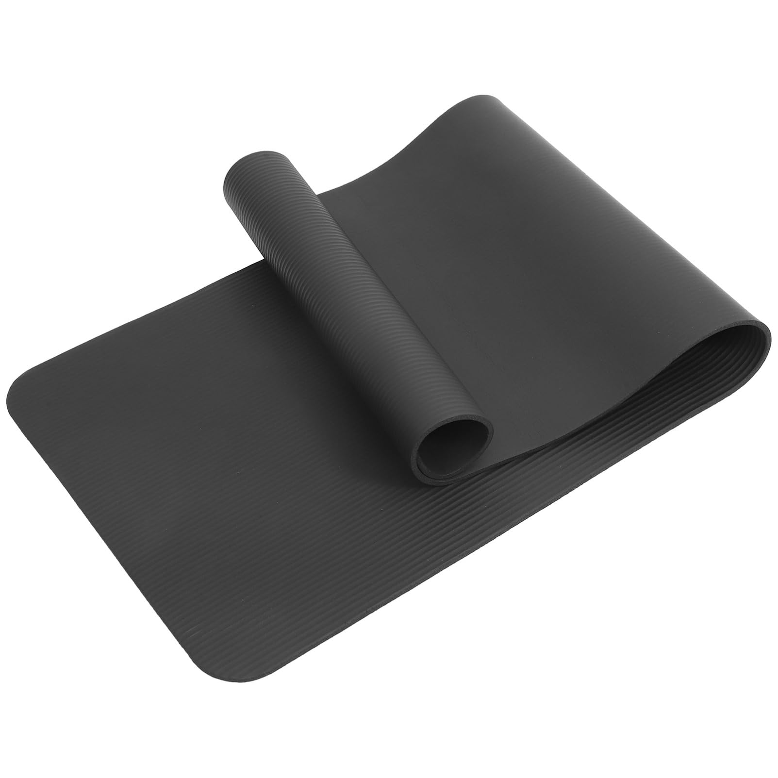 Happyyami Alfombrilla Antideslizante para Cinta De Correr y Gimnasio, Tapete Protector De Goma 183x61x0,8 Cm, Resistente Al Agua, Amortiguadora, para Equipos De Fitness En Casa y Suelos De Madera