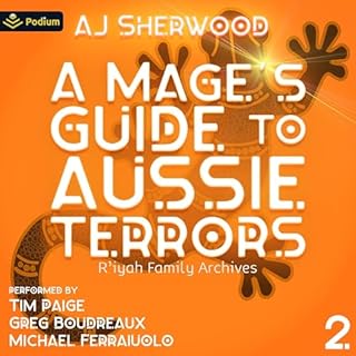 A Mage's Guide to Aussie Terrors Audiolibro Por AJ Sherwood arte de portada