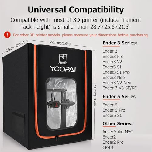 Yoopai M-ENCLOSURE 3D Printer Enclosure thumb #1
