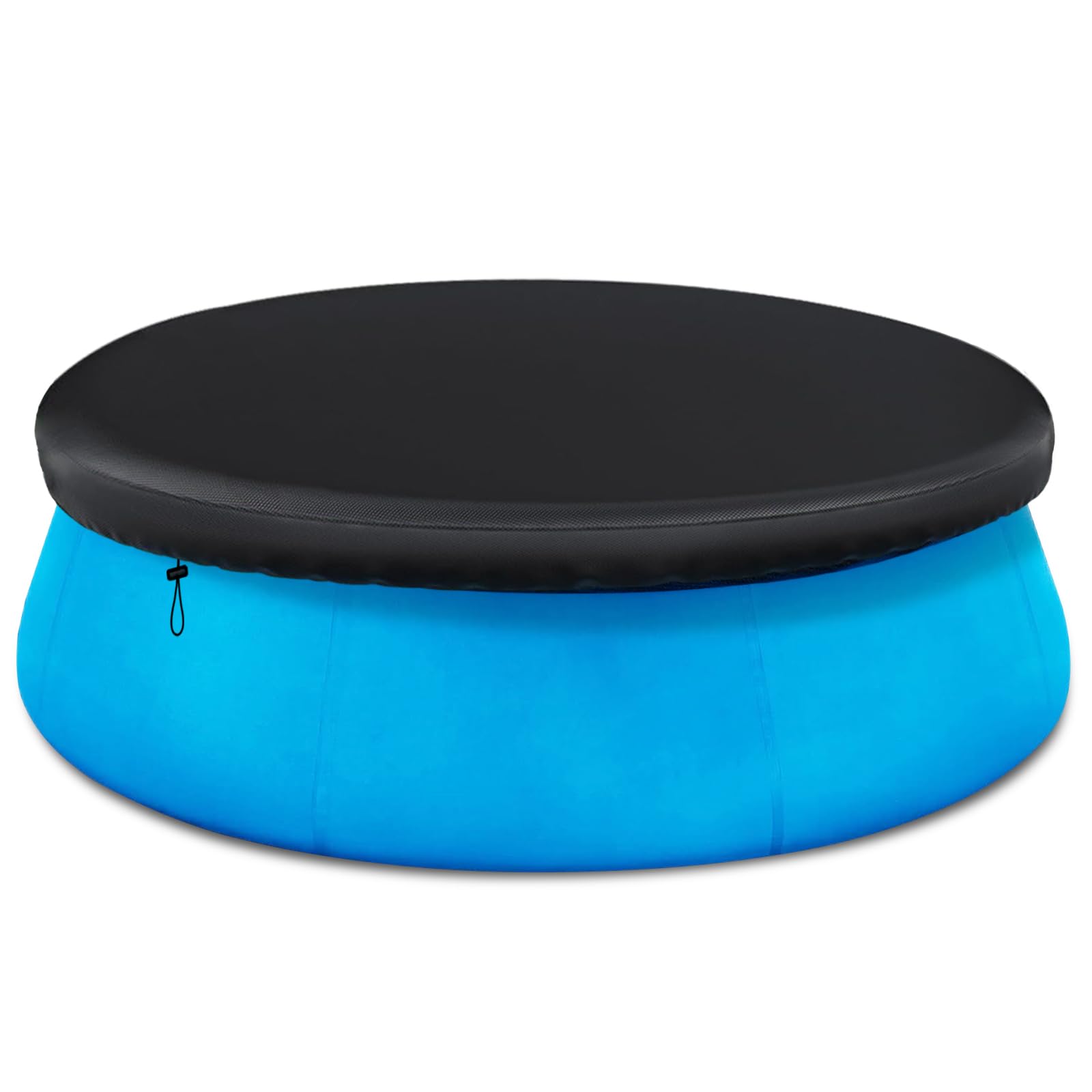 Cubierta para piscina inflable, cubierta de piscina redonda, a prueba de polvo, impermeable, cubierta de piscina Oxford, cubierta plegable para piscina, evita hojas, resistencia a los rayos