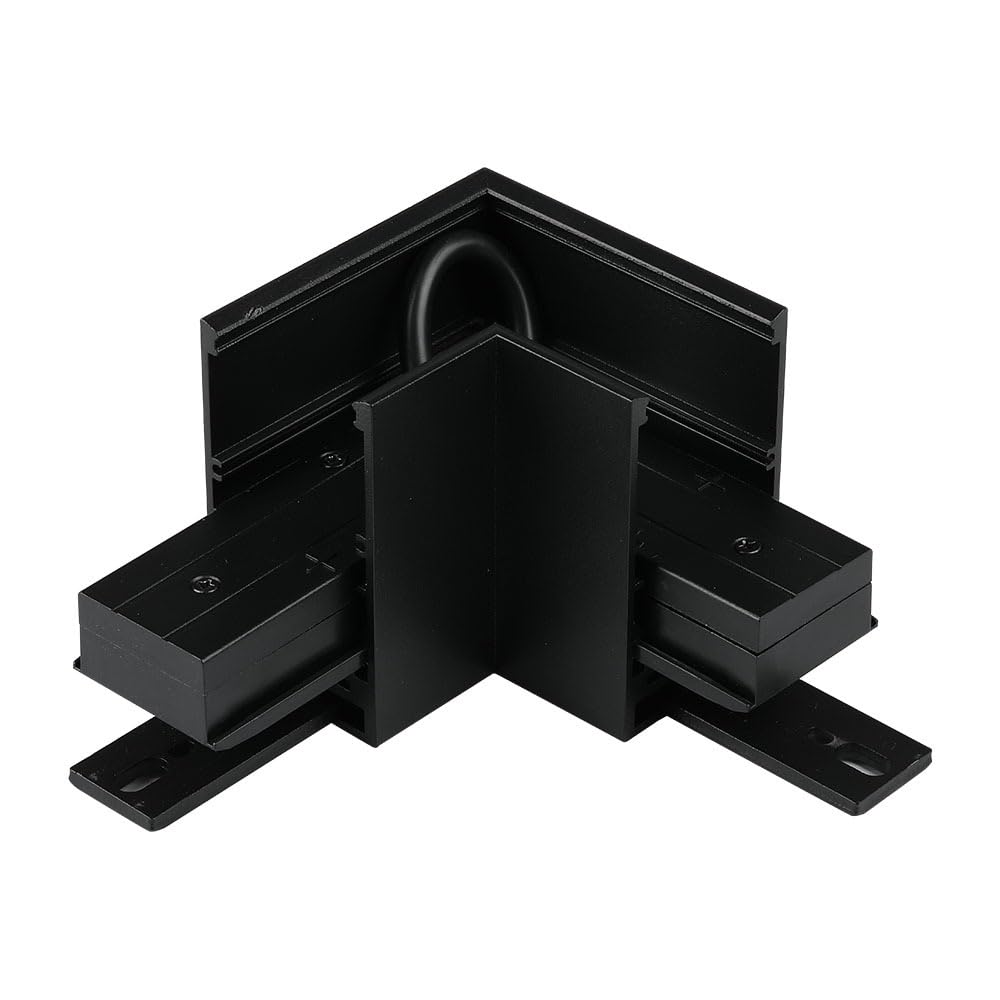 LEDLUX CB97972 Connecteur forme L horizontal à angle 90 degrés pour système de rail magnétique SKU-7972