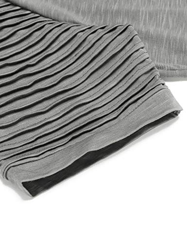 Coshow T-shirt voor heren, T-shirt voor heren, muscle T-shirt, lichtgrijs, XL - Image 6