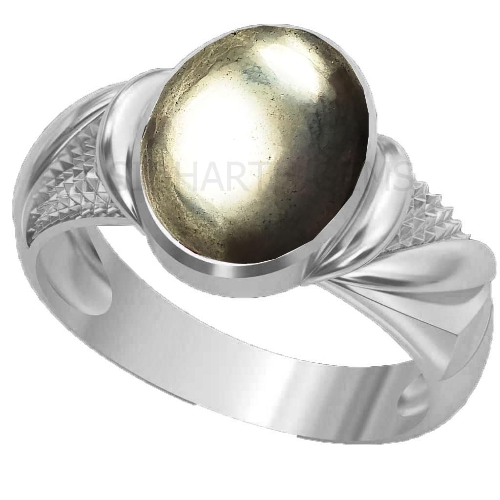 APSLOOSE 12.25 Ratti 11.00 Crt Natural Pyrite Ring Genuine Silver Plated Ring With Adjustable Ring (B0D37YQRVS) Amazon Price History, Amazon Price Tracker