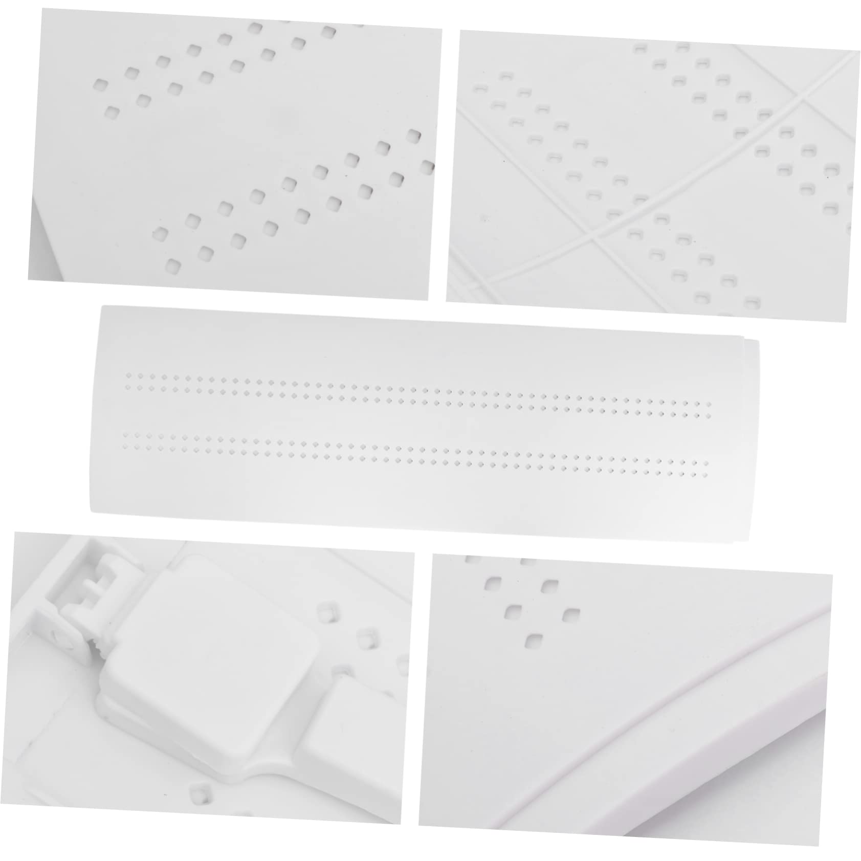 2pezzi Deflettore Anti-vento Per Condizionatori Accessorio Per Aria Centrale e Murale Materiale Selezionato Facile Installazione Adatto Per Casa e Ufficio