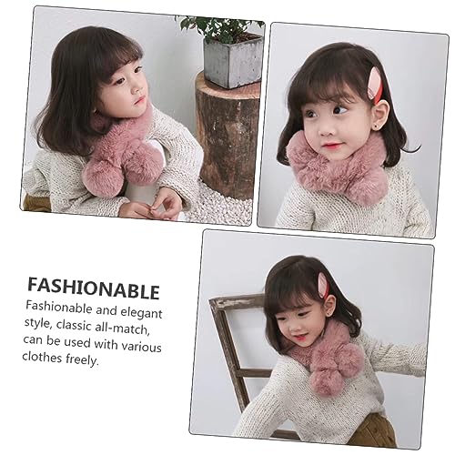Scarf Holiday Boys Warm Neck Soft Accessory Thicken Para Color Cashmere Girl Winter Scarves Solid3