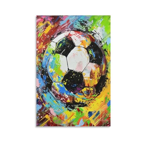 Cuadros modernos de fútbol para sala de estar y habitaciones juveniles