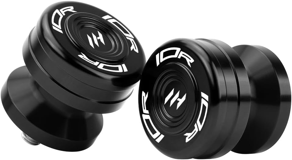 M8 Motorcycle Swingarm Spools For Ninja ZX-10R 2011-2026 CNC Aluminum Paddock Stand Sliders for Rear Swingarm Protection (See details below) ninja zx-10r Accessories (Black)