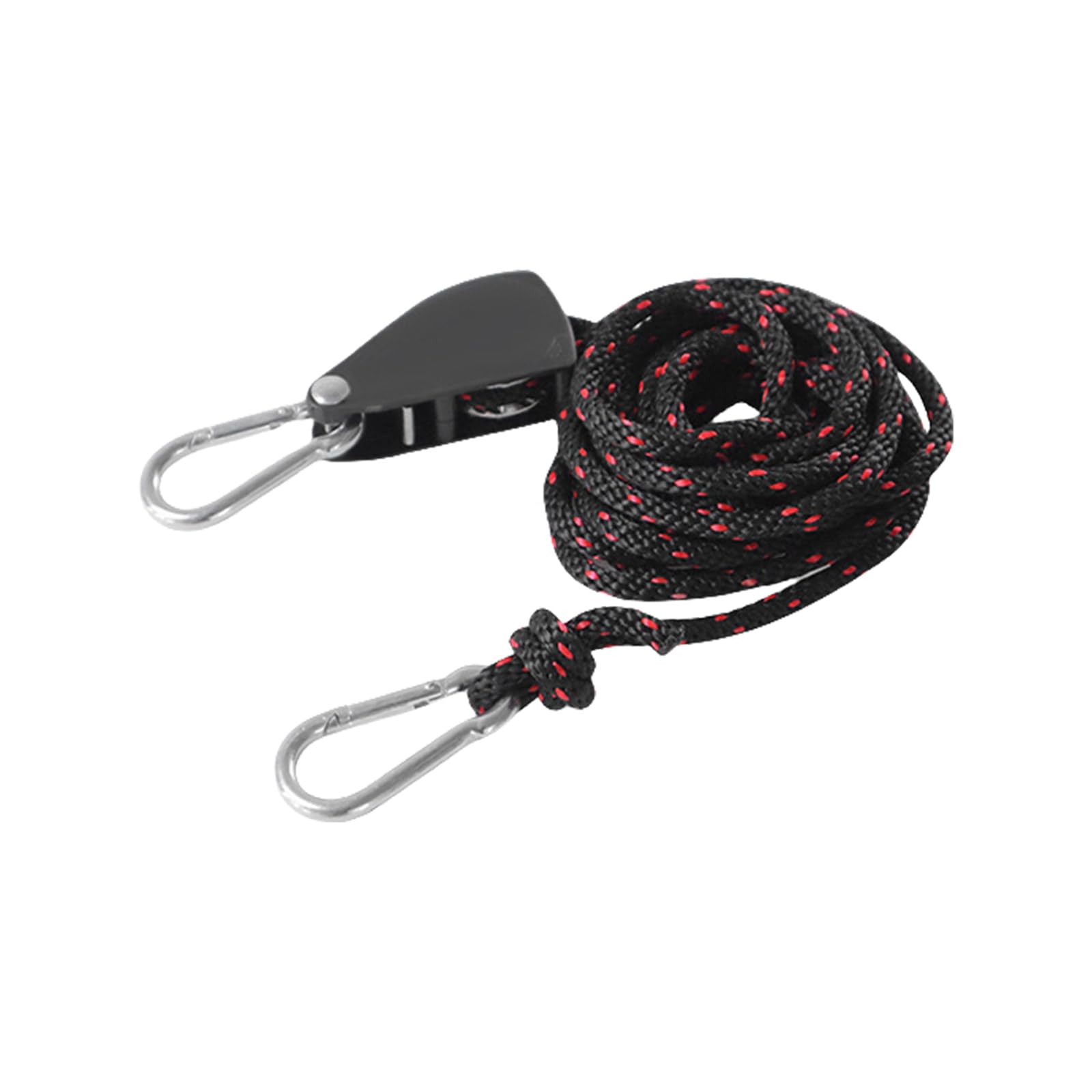 EXCBIOZ Reflective Camping Rope with Aluminum Adjuster Tensioners Outdoor Guy Line Tent Guy Rope with Pulley Easy to Use