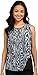 Calvin Klein Women's Printed Double Layer Top