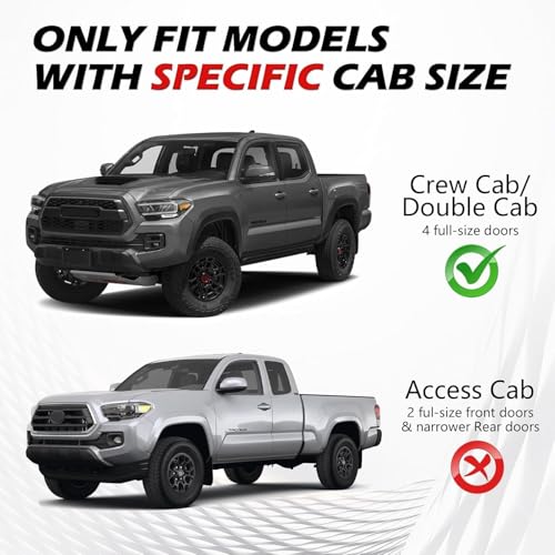 Estribos running boards Dermon para Toyota Tacoma miniatura 4