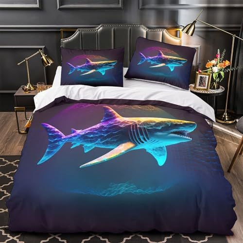 Housse de couette confortable Aigle mythique imprimé 3D relief - 2