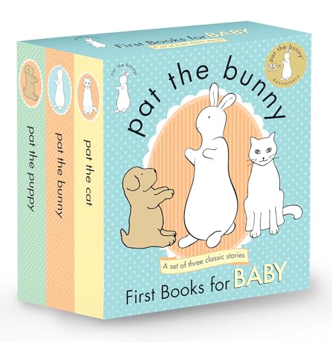 Image of Pat the Bunny: First Books for Baby Boxed Set: Pat the Bunny; Pat the Puppy; Pat the Cat (3-Book Boxed Set) (Touch-and-Feel)