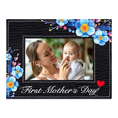 Image of FaCraft First Mothers Day Picture Frame for New Mom - First Time Mom Gift from Daughter Son Baby Happy 1st Mother's Day Gifts for Mother to Be, Expecting, Pregnant, Newborn Baby Shower, Nursery Decor