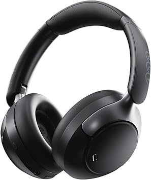 QCY H3 PRO ANC Fone de Ouvido Bluetooth, Headphone ANC Adaptáveis, Cancelamento Ativo de Ruído de 50 dB, Áudio sem fio de Alta Resolução LDAC, 55 Horas de Reprodução, Preto (H3PRO-BLACK) Menor preço em QCY H3 PRO ANC Fone de Ouvido Bluetooth, Headphone ANC Adaptáveis, Cancelamento Ativo de Ruído de 50 dB, Áudio sem fio de Alta Resolução LDAC, 55 Horas de Reprodução, Preto (H3PRO-BLACK)