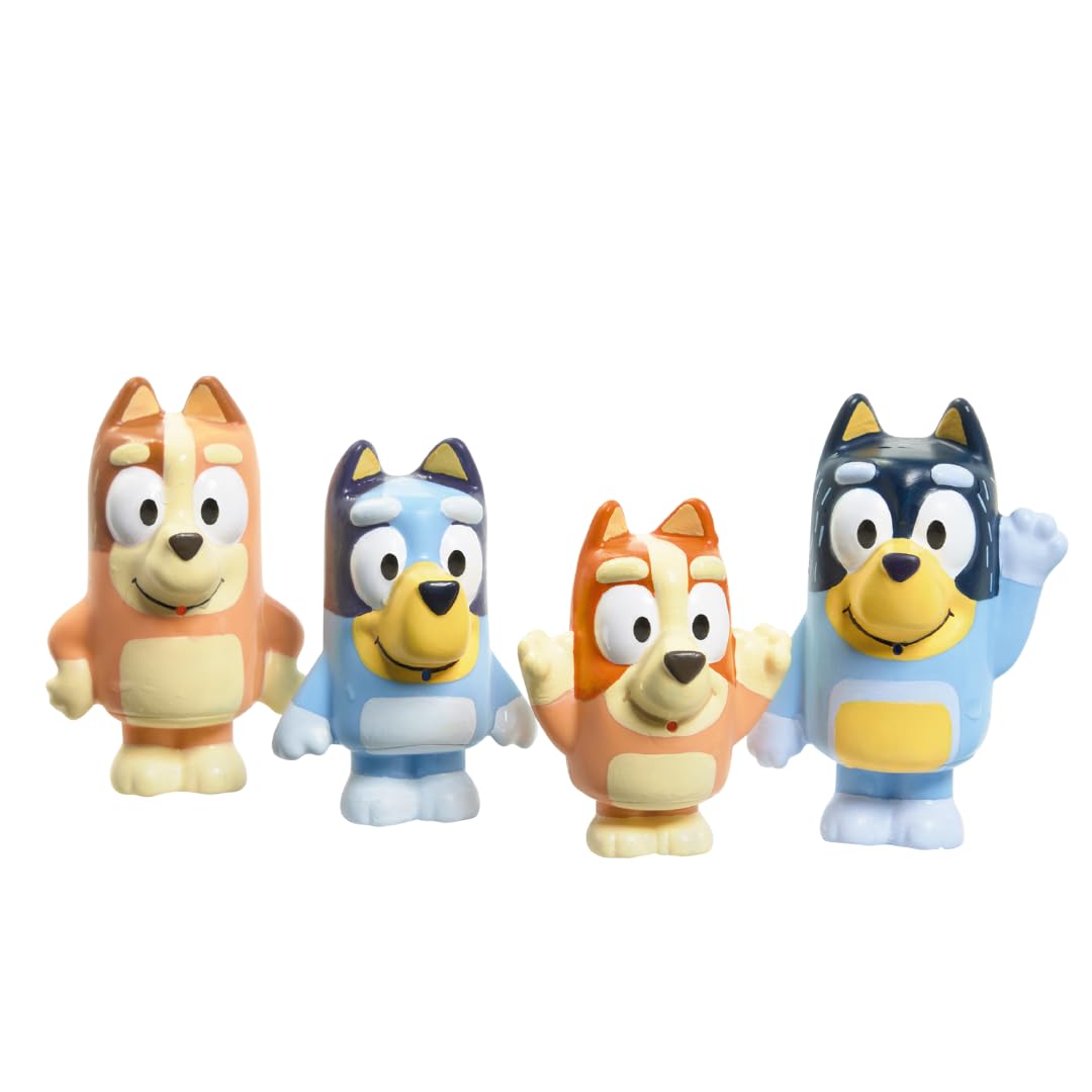 Toomies Bluey Squirter 4 Pack Bath Toy Set with Bluey, Bingo, Mum and Dad, Water Splash Fun for Toddlers, Designed for Small Hands, Promotes Motor Skills, Creative Play, from-image-29