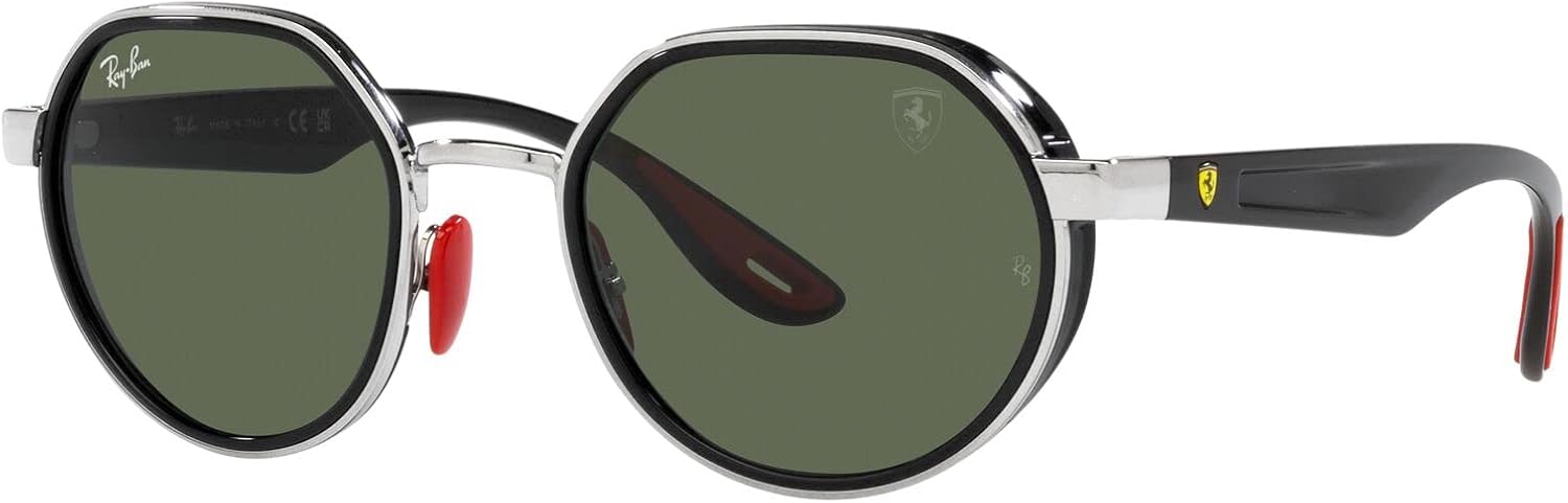 Ray-Ban RB3703m Scuderia Ferrari Collection Round Sunglasses