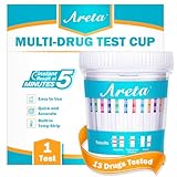 Areta at Home Test Kit: 13 Panel Urine Test Cup, Accurate Easy Testing Results #ACDOA2-1134 (1 Pack)
