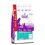 Iso-cat Adult HOMECAT/STERILISED -Croquettes Haut de Gamme pour Chats Chat stérilisé ou castré- sans Gluten- Contrôle du Poids- sans OGM- Matières premières 100% Naturelles 3kg 10kg (10kg)