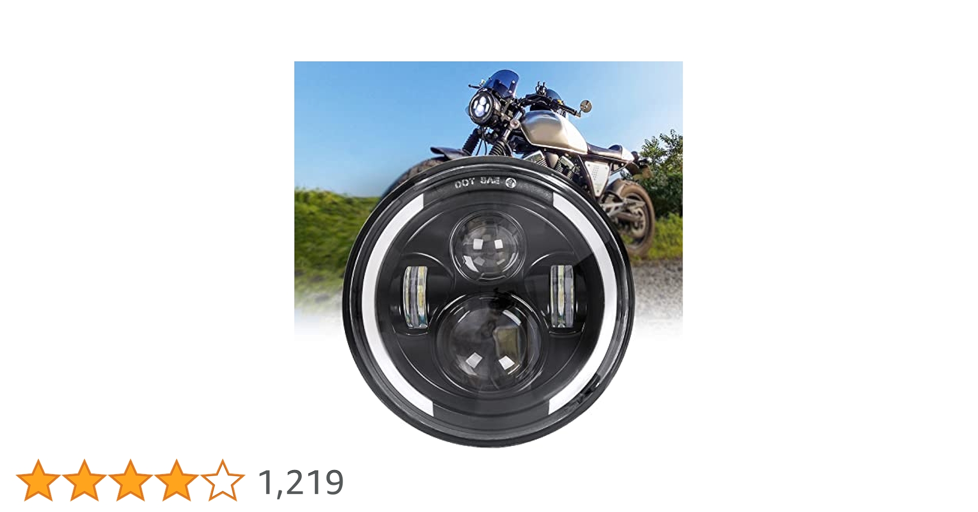 HD 純正7インチLEDヘッドライト美品 ハーレー純正 7インチ デーメーカー プロジェクターLEDヘッド