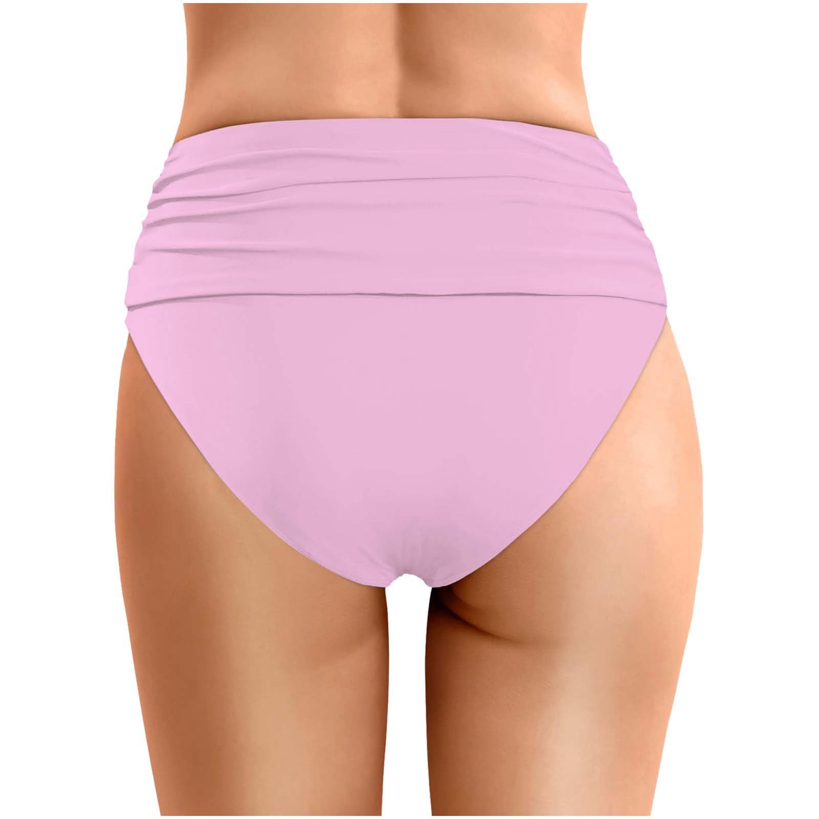 Culotte Maillot De Bain Taille Haute Bas De Maillot De Bain Femme Regle Shorty Et Slips Bikini Coton Ado 1 Piece Slip sans Couture Anti Fuite