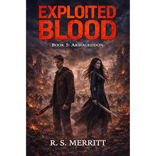 Exploited Blood Audiolibro Por R S Merritt arte de portada
