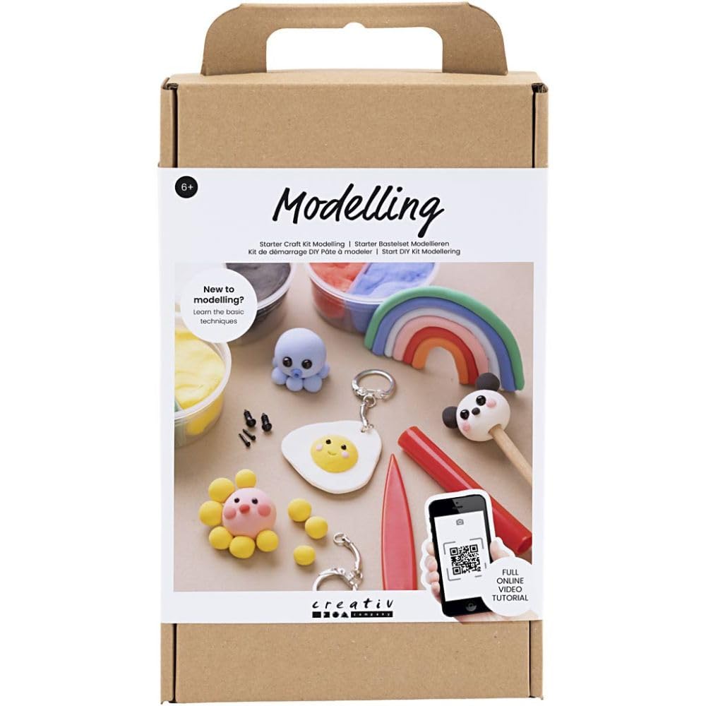 Creativ Modeling Kits, Assorted Colours, One Size