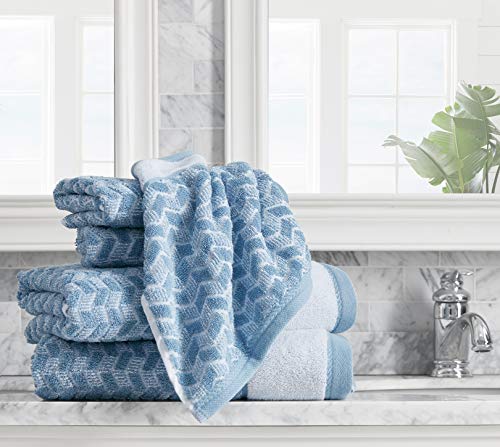 Nautica USHSAC1182387 Bath Towels, Highly Absorbent & Soft, Stylish Bathroom Decor, Oeko-Tex Certified thumb #3