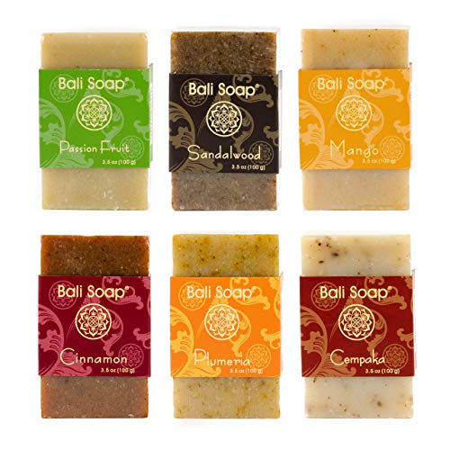 Bali Soap - Natural Soap Bar Gift Set, Face Soap or Body Soap