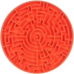 Pet Games Labirinto Laranja M -Tapete Para Lamber E Comedouro Para Cães