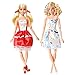 Rainbow Handmade Dresses for Barbie Doll, Pack of 9