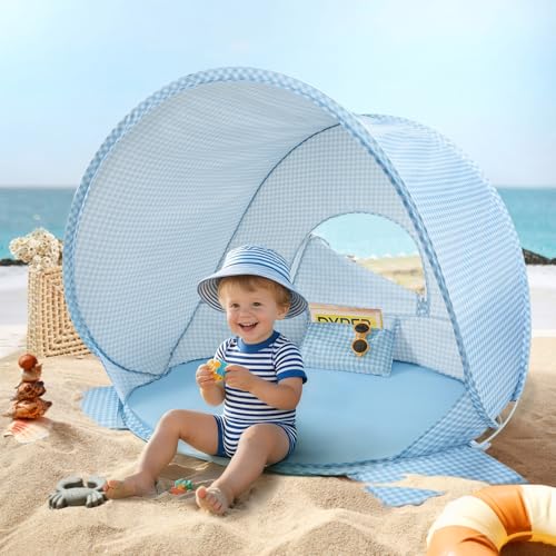 Tiny Land Pop Up Tent Light Blue