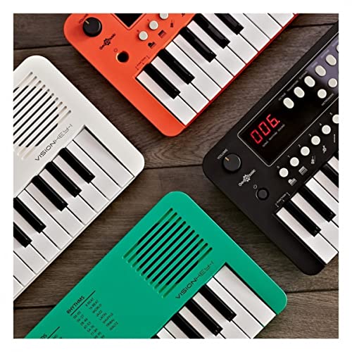 VISIONKEY-1 Mini clavier piano portable 37 touches pour enfants et adultes - Les Beatles, Paul McCartney, John Lennon, RIngo Starr, George Harrison VISIONKEY-1 Mini clavier piano portable 37 touches pour enfants et adultes – Image 3