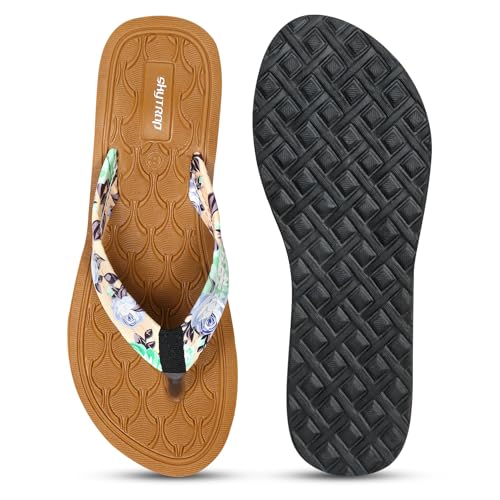 Image of Skytrap Women Blue Nubuck Slippers Flipflop