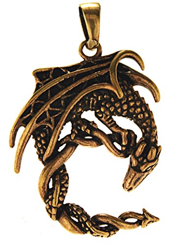Kiss of Leather Drachen Anhänger aus Bronze Nr. 136 Cover