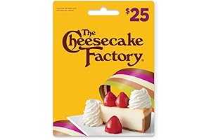 Cheesecake Factory Virtual Gift Card