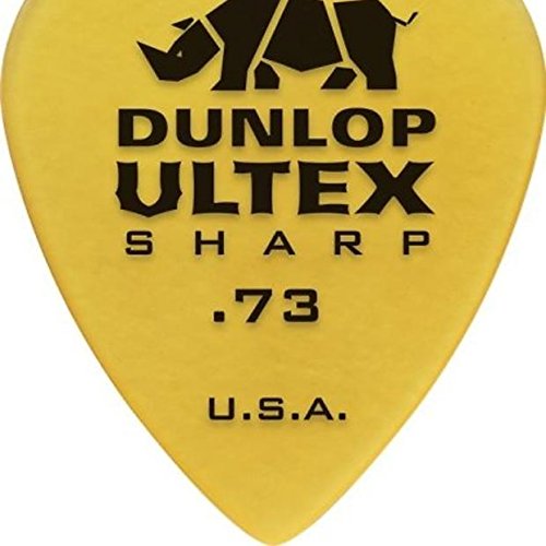 Médiator guitare Dunlop Ultex Sharp Pick 0,73 mm lot de 6 plectres