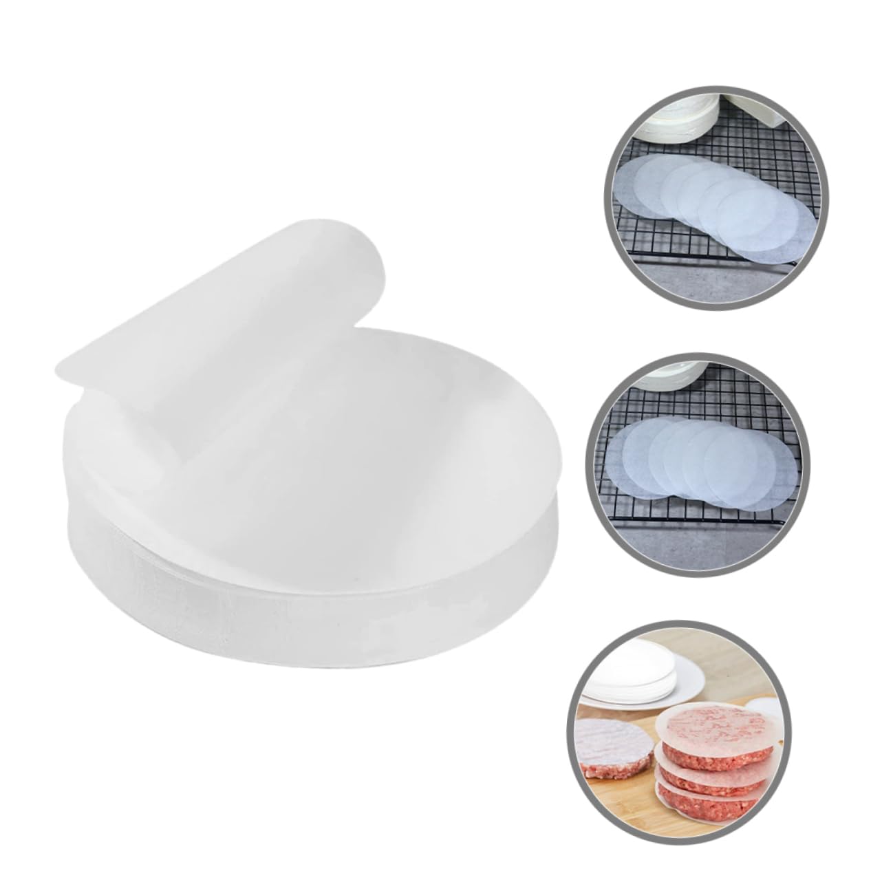 HOLIDYOYO Convenient Bread Paper Non-stick Food Liner Daily Use Baking Paper Sheets