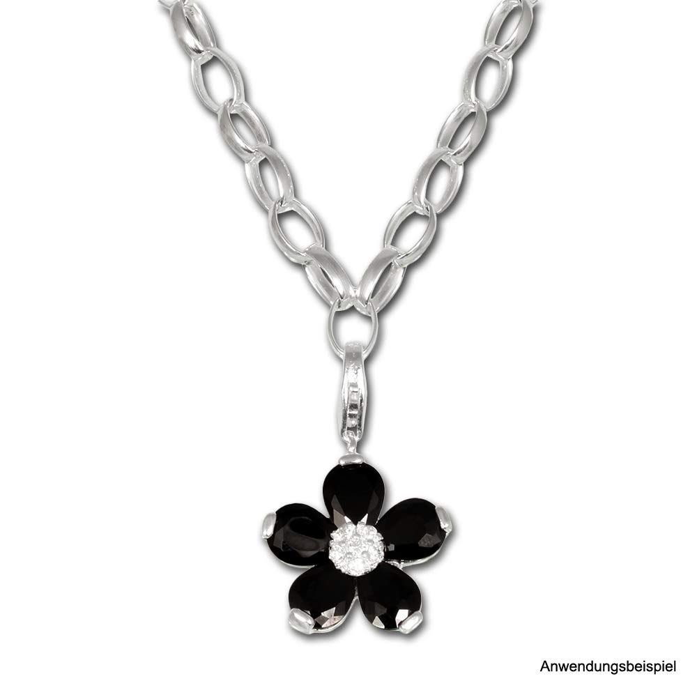 SilberDream Charmskette Charms Halsschmuck 70cm 925 Sterling Silber FC0124 Silber Charmsschmuckkette