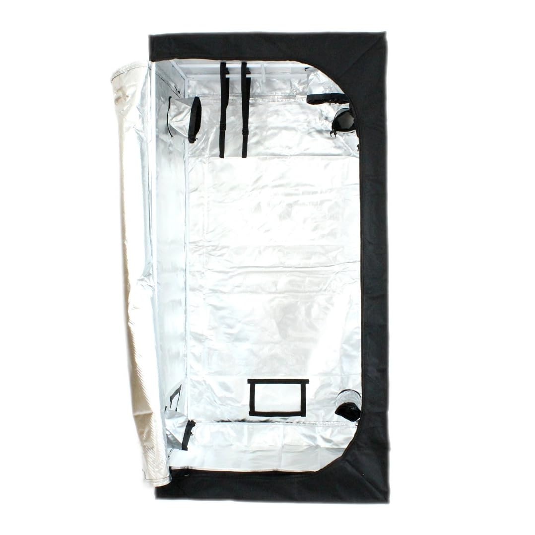 Tienda de cultivo 90 x 90 x 180 cm, caja para el cultivo de plantas, tienda de cultivo