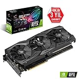 ASUS ROG STRIX NVIDIA GeForce RTX 2070 OC 8G Gaming Grafikkarte (PCIe 3.0, 8GB DDR6 Speicher, HDMI, Displayport, USB Type-C)